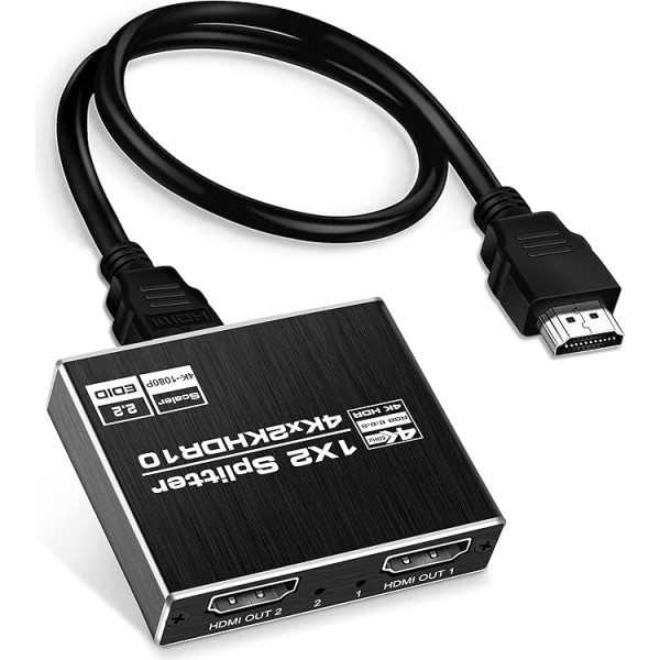 avedio links HDMI Switch with Optical/Coaxial/3.5 mm Audio Out, 4 x 1 HDMI Switch Hub 4 Port