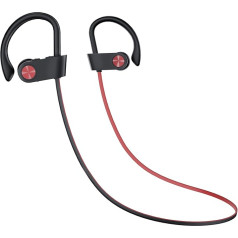 TONEMAC U8 Wireless Bluetooth Headphones Stereo Headphones 15 Hours Playtime IPX5 Waterproof Ideal for Sports and Work