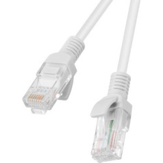 Patchcord cat.5e 3m pelēks fluke pagājis 10-pack