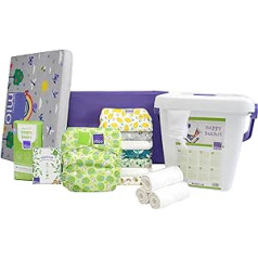 Bambino Mio, Miosolo Classic Reusable Nappies Starter Set, Favourites 2