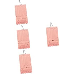 Toyvian 4 Stück Aufhänger Für Haarschmuck Kopfschmuck-anzeige Halter Für Kopfschmuck Kopfschmuck-organizer Halter Für Haarspangen Schleifencliphalter Baby Zubehör Schlüsselanhänger Gefühlt