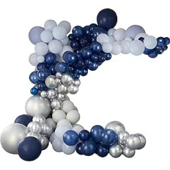Ginger Ray BA-349 Party Backdrop Kit - 200 Latex Balloons