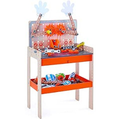 Hape Tüftler Workbench, MINT Toy, Experiment Set, Junior Inventor - Invent and Experiment