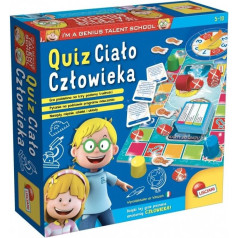 Lisciani im a genius viktorīnas spēle - cilvēka ķermenis