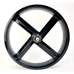 Classic Cycle 204 Magnesium 20 Inch Fat Bike Front Wheel Black 84 mm