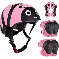 Kids Helmet for 2 3 4 5 Years Boys Girls Size 50-54cm Adjustable Child Bicycle Helmet Youth Skate Helmet Helmet for Bicycle Skateboard Scooter Motorcycle CE Certified