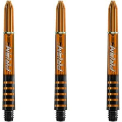 Winmau Prism Force Dart Stems Force Grip Zone Shafts Short 36mm Orange (3 Sets)