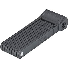 Prophete Folding Lock XXL, Bicycle Lock with Bracket, Length 120 cm, Colour: Black