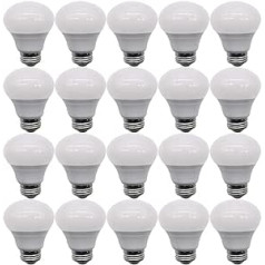 Mengjay 20 Stück LED Lampe Energiesparlampe E27 LED Birne 12W 1200 Lumen Leuchtmittel ersetzt 120W Glühbirne warmweiss 3000K Abstrahlwinkel 360°, AC 220V