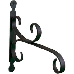 Achla Designs B-27 Allzweck-Wandhaken, Schmiedeeisen, Schwarz