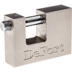 Defort 70 mm pin padlock, 3 keys