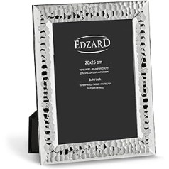 EDZARD Gubbio Silver Plated Tarnish Resistant Photo Frame