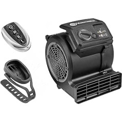 Vacmaster AM1202R Cardio54 Gym Floor Fan with Remote Control Bicycle Fan Silent Fan