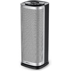 Dreo Energy-saving fan heater, 1800 W, 3 heat settings, 3 heating modes, ceramic electric heater, 70° oscillation, 12 hour timer, thermostat, remote control, overheating, tilt protection, quiet
