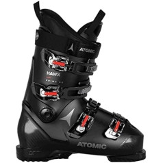 ATOMIC HAWX PRIME 90 Skischuhe - Alpin-Skischuh in Schwarz - Boots mit 3D Knöchel & Ferse für präzisen Sitz - mittelbreite Skistiefel für Fortgeschrittene