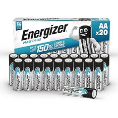 Energizer Max Plus Industrial Mignon (AA)-Batterie Alkali-Mangan 1.5V 20St, E301323500