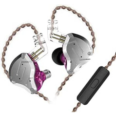 KZ ZS10 Pro 4BA + 1DD In-Ear Headphones HiFi Clear Bass Musician Earphones Noise Cancelling Monitor Headphones with Detachable Cable