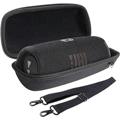 Aenllosi Hard Case for JBL Charge 4/JBL Charge 5 Bluetooth Speaker (Black Bag)