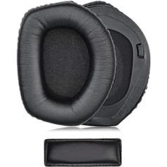 JHZZWJ Replacement Ear Pads for Diameter Sennheiser RS195 HDR195 RS185 HDR175 RS175 HDR165 RS165 Faux Leather Ear Pads