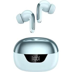 Motost 2024 In-Ear Headphones with 4 HD Mic, Bluetooth Earphones with ENC Noise Cancelling Earbuds Deep Bass