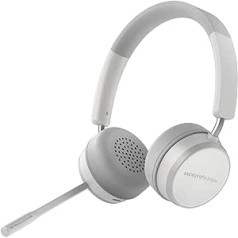 Energy System Energy Sistem Wireless Headset Office 6 Headphones Office Video Calls (Bluetooth 5.0, HQ Voice Calls, Memory Foam Ear Pads, Quick Charge) - White