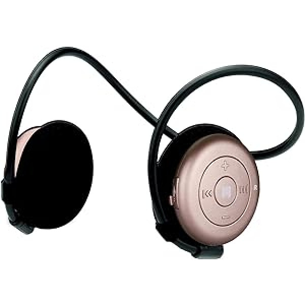 MIIEGO AL3+ Freedom Woman Bluetooth Kopfhörer | Kurzer Nackenbügel & Sichere Passform | Kabellos & Wasserfest | Klarer Sound & Langer Akku | Rose Gold