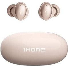 1More True Wireless Headphones, Bluetooth Earbuds In Ear with Lightweight Design, IPX5 Waterproof, 22H Playtime Wireless Headphones, Type C Quick Charge with Dual ENC Microphone, Colorbuds Gold