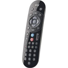 Original Sky Q Voice Remote Control - Compatible with Sky Q 1TB or 2TB Box Plus the Sky Q Mini Box - Black - SKY135