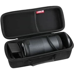 Hard EVA Travel Case für Bose SoundLink Revolve+ Bluetooth Lautsprecher schwarz von Hermitshell