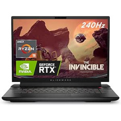 Alienware Dell m16 Gaming Laptop, 40.6 cm (16.0 inches), 240Hz FHD IR Display, AMD Ryzen™ 9, 16 GB RAM, 1 TB SSD, NVIDIA® GeForce RTX™, 6 Cell, 86 Wh, Built-in, Dark Metallic Moon