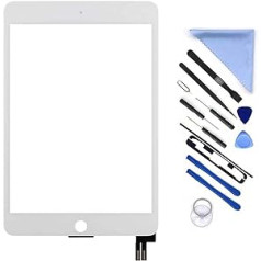 Digitizer Screen Replacement for i Pad Mini 5 5th Generation 7.9 Inch 2019 Touchscreen Glass Panel Replacement Parts for i PAD A2133 A2124 A2126 A2125 with Tool Repair Kit (without Home Button, Not