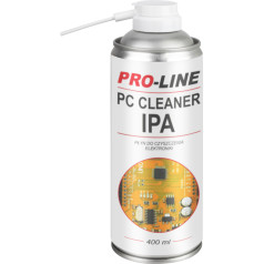 PC CLEANER IPA elektronikas tīrīšanas šķidrums PRO-LINE aerosols 400ml