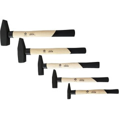 Engineer's Hammer 100/200/300/800/1000g Set 5-Piece Hammer Set