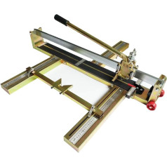 Manual Tile Cutter 1200mm High Precision Laser Guided Heavy Duty Solid Base with Wheels for Ceramic and Porcelain Floors and Wall Tile Cutting Machine TOPWAY 347740