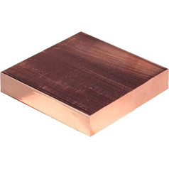 Flat Sheet Copper Sheet, Pure Copper Tablets, DIY Material for Industrial Shapes or Metal Art Square Materials (Color : 200x40x15mm)