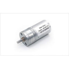 NO LOGO WJN motor, 1pc 6v DC electric motor 12RPM to 1360RPM high torque power 25mm diameter gearbox motor micro motor mini gearbox