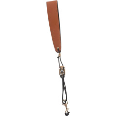 COOPHYA Verstellbarer Leder Saxophon Nackenriemen Gepolstert Für Alt/Tenor/Sopran Saxophon Premium Qualität Komfortabel Und Atmungsaktiv Schwarz