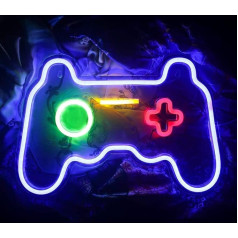 Addlive LED Neon Light Gaming, Neon Sign Wall Large, LED Neon Sign Gaming, Game Neon Sign USB Operated, Neon Light Sign Gaming, LED Wall Neon Light Decoration for Club, Bar, Party Decoration