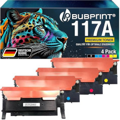 Bubprint Pack of 4 Toner Cartridges Compatible with HP Color Laser MFP 117A 179fwg 178nwg MFP 179fwg HP 117a MFP 178nwg Color Laser MFP 179fwg HP Color Laser MFP 179fwg