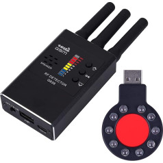 PRUBOVI Anti-Spy Camera Detector, Bug Detector and Hidden Spy Detector Anti-Tracker Detector for Bugs, Hidden Camera/Spy Camera