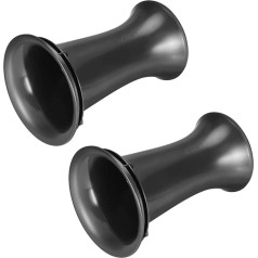 sourcing map 2 x 100mm x 160mm Speaker Subwoofer Bass Reflex Tube