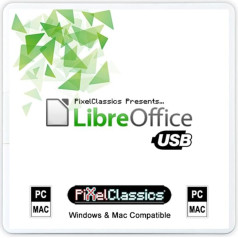 Libreoffice 2024 home and student 2021 professional plus business kompatibel mit microsoft office word excel powerpoint adobe pdf software usb für windows 11 10 8 7 vista xp 32 64-bit pc & Mac OS x