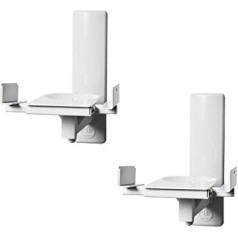 BT77 White - Pair of Wall Mounts for Speaker C/White
