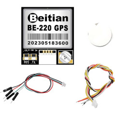 Geekstory BE-220 GPS Module with Flash Navigation TTL Level 38400bps for Arduino Raspberry Pi Aircraft Pixhawk APM Flight Controller