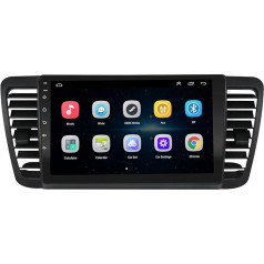 LEXXSON Carplay Radio Android Radio for Subaru Outback Legacy 2004-2009 with 9 Inch Touchscreen GPS WiFi Bluetooth SWC USB Player 1G DDR3 by 32G NAND