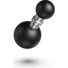 1 x ball head 1 inch to 0.67 inch ball head compatible with RAM dual socket arm ball adapter (R10)