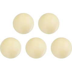 sourcing map PA Nylon Solid Plastic Balls 3/8 Inch G3 Precision Bearing Ball Pack of 5