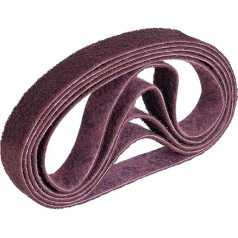 3 M S Cotch Brite Sanding Belt Fleece Belt Sander SC-BL 40 x 760 mm Pack of 5 Grit Range Grade: Medium, Colour: Red, Grit 120