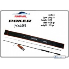 Makšķerkāts NARVAL Poker 702M - 213, up to 28