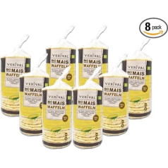 Verival Corn waffles, 8 x 100 g